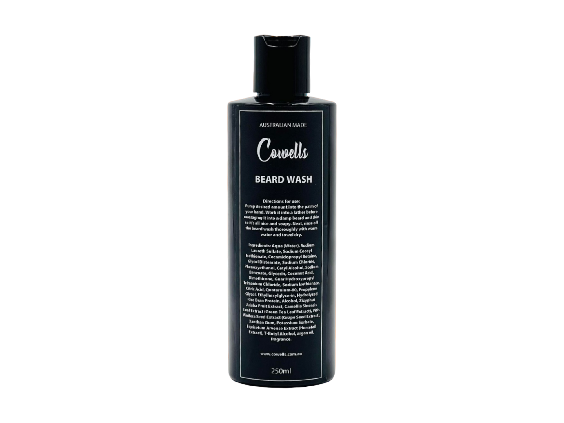 Cowells Custom scented beard wash